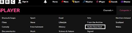 BBC iPlayer Accessibility Example | Proof3